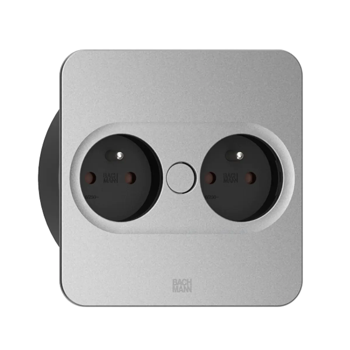 Bachmann TWIST2 2xUTE 2m silber eckig Aderendhulsen