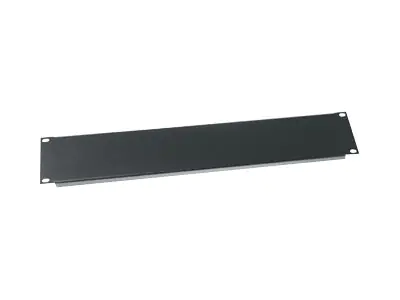 Middle Atlantic Products Middle Atlantic - Blindabdeckung - Schwarz - 2U (Packung mit 25) EB2MP