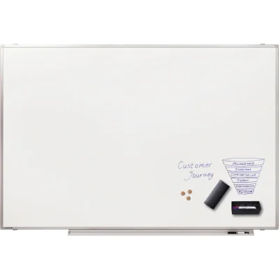 LEGAMASTER PROFESSIONAL Whiteboard 120x180cm, 1780 x 1180 mm, Emaille, Horizontal / Vertikal, Fixed, Magnetisch, Anti-Kratz-Beschichtung 7-100074
