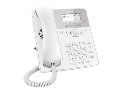 snom D717 - VoIP-Telefon - dreiweg Anruffunktion - SIP, RTCP, SRTP - weiß