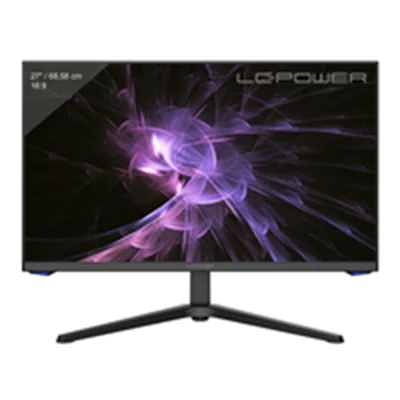 LC Power LC-M27-QHD-180 - LCD-Monitor - Gaming - 68.6 cm (27") - 2560 x 1440 QHD @ 180 Hz - IPS - 300 cd/m² - 1000:1 - 1 ms - 2xHDMI, 2xDisplayPort - Schwarz