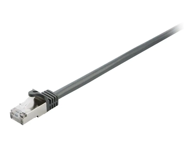 V7 - Patch-Kabel - RJ-45 (M) zu RJ-45 (M) - 50 cm - 6 mm - SFTP - CAT 7 - halogenfrei, ohne Haken - Grau
