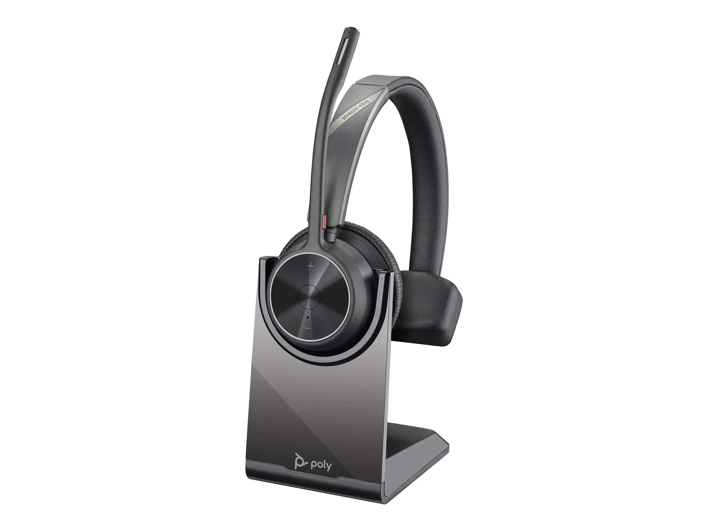Poly Voyager 4300 UC Series 4310 - Headset - On-Ear - Bluetooth - kabellos - USB-C - Zoom Certified