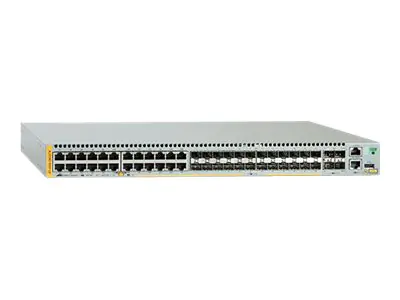Allied Telesis AT x930-28GSTX - Switch - L3 - managed + 4 x 10 Gigabit SFP+ + 24 x Combo Gigabit Ethernet/Gigabit SFP - Desktop, an Rack montierbar