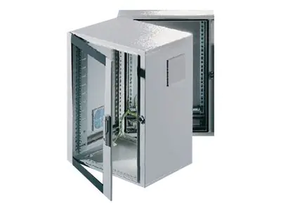 Rittal EL Three-Part - Gehäuse - geeignet für Wandmontage - RAL 7035 - 15U - 48.3 cm (19") 7715735