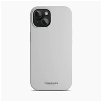 Vonmählen Eco Silicone Case for iPhone 15 Light Gray