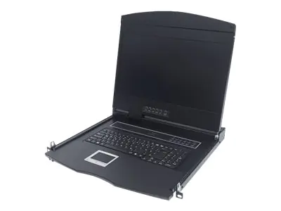 Intellinet Rackmount 19" LCD-Konsole für modulare KVM-Switche, LCD-Bildschirm mit 19"
