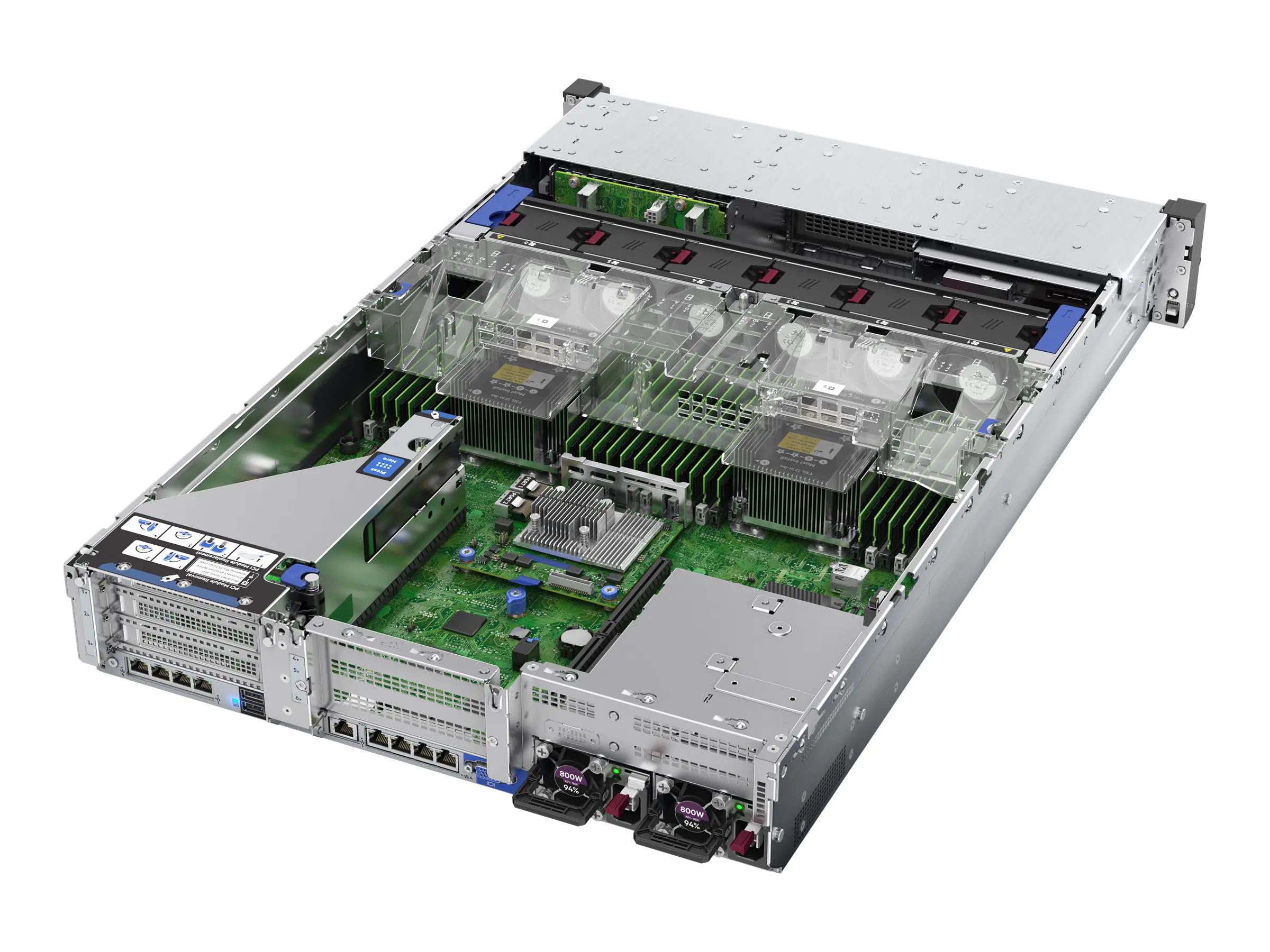 HPE ProLiant DL380 Gen10 SMB - Server - Rack-Montage - 2U - zweiweg - 1 x Xeon Silver 4214 / 2.2 GHz - RAM 16 GB - SATA/SAS - Hot-Swap 8.9 cm (3.5") Schacht/Schächte - keine HDD - GigE - Monitor: keiner