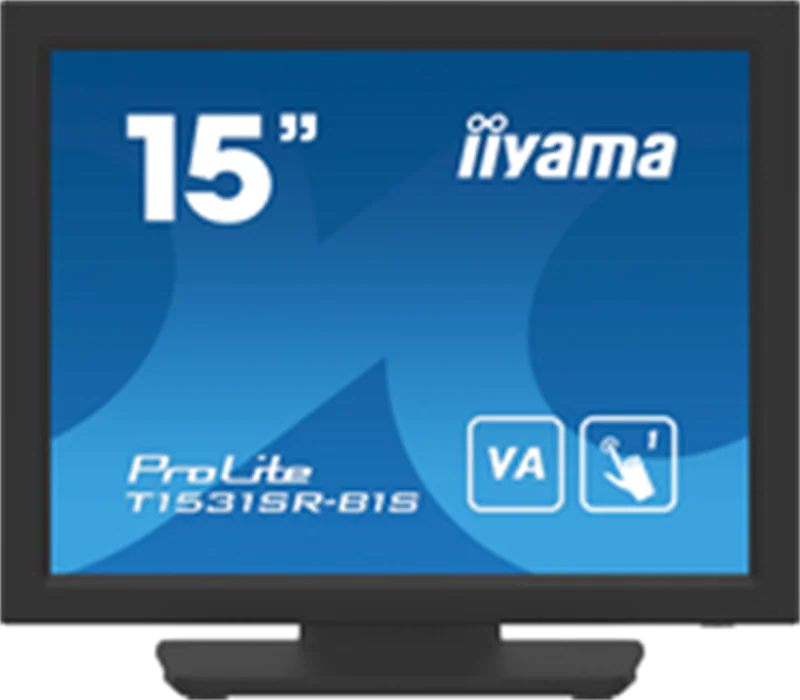Iiyama ProLite T1531SR-B1S - LED-Monitor - 38 cm (15")