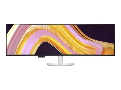 Dell UltraSharp U4924DW - LED-Monitor - gebogen - 124.46 cm (49") - 5120 x 1440 5K Dual QHD @ 60 Hz - IPS Black - 350 cd/m² - 2000:1 - 5 ms - 2xHDMI, DisplayPort, USB-C - Lautsprecher - mit 3 Jahre Advanced Exchange Service und Premium Panel Exchange