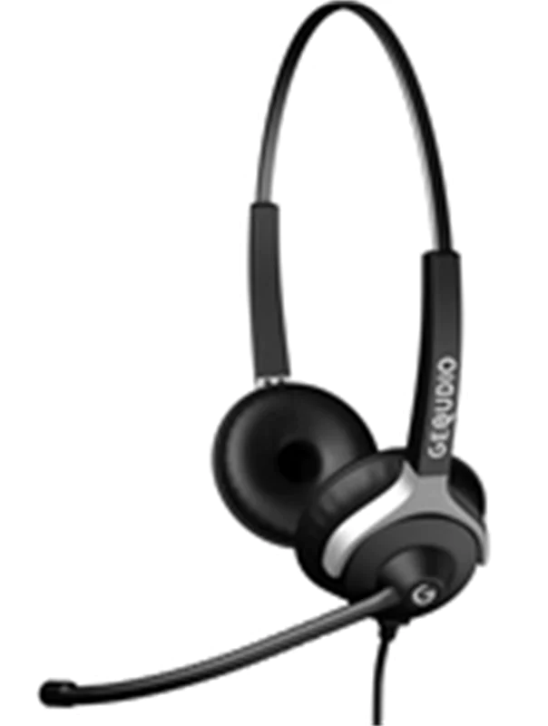 Gequdio WA9026, Kabelgebunden, Büro/Callcenter, 80 g, Kopfhörer, Schwarz