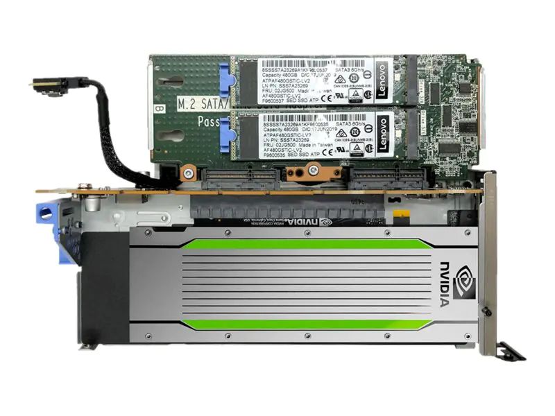 Lenovo PCIe Riser Cage - Riser Card - für ThinkSystem