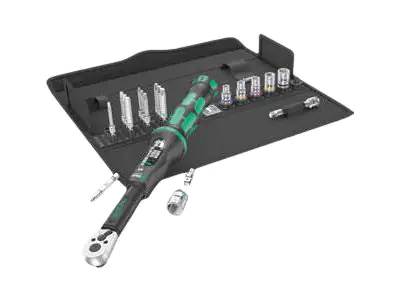 Wera Click Torque A 6 - Drehmomentschlüssel-Set - 20 Stücke - 2.5 - 25 N·m - in Halter