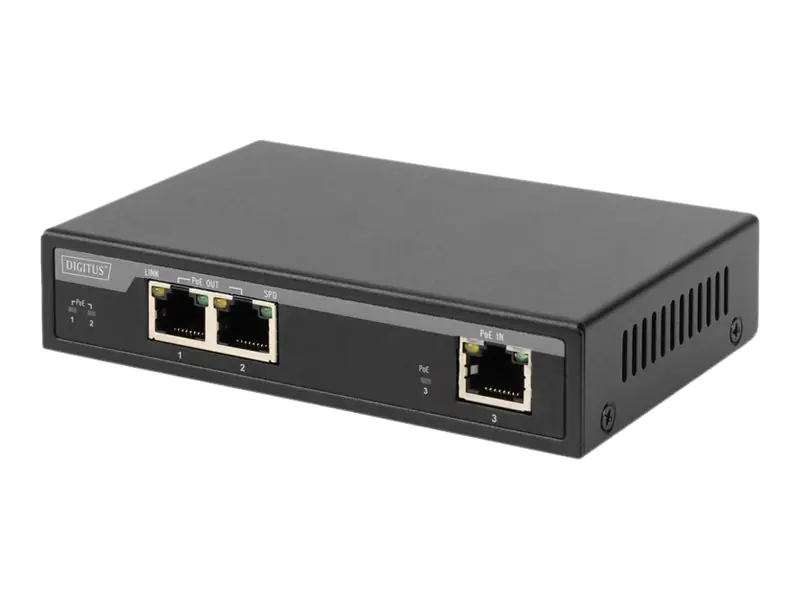 DIGITUS DN-95127 - Switch - 2 x 10/100/1000 (PoE+)