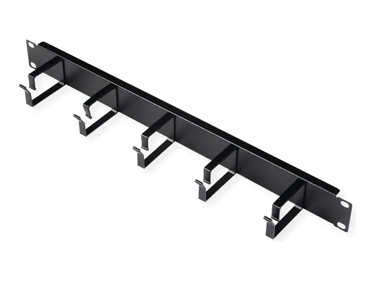 ROLINE Patch Panel - 40 x 60 mm - Jet Black, RAL 9005 - 1U - 48.3 cm (19") 26.21.0263