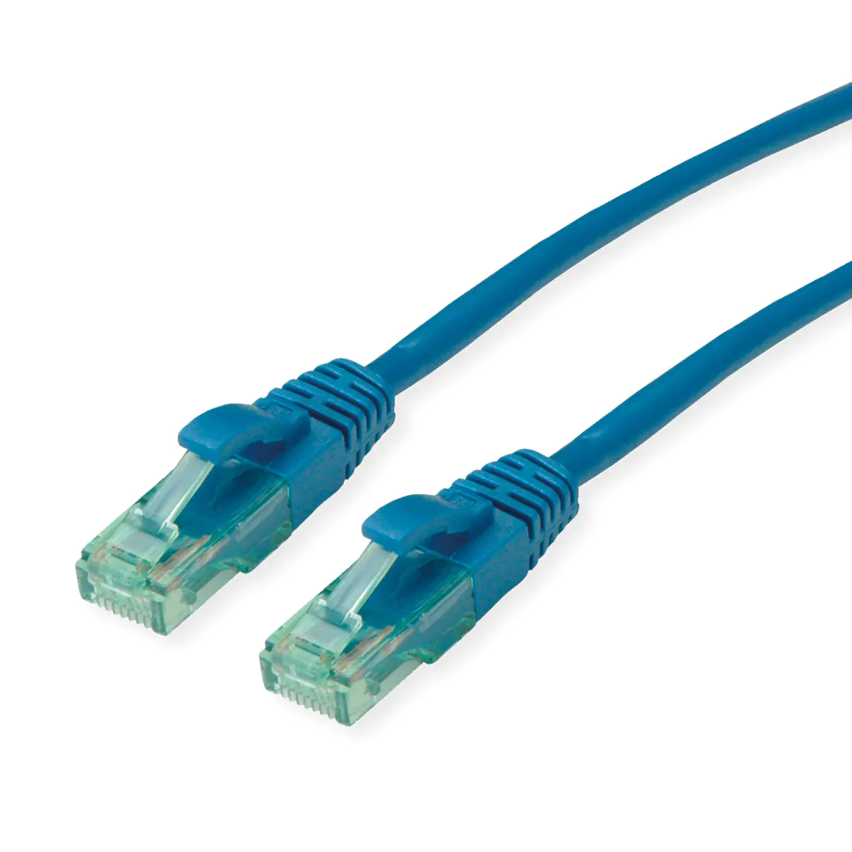ROLINE RM UTP Patchkabel Kat6A/Kl.EA blau 0.5m - UTP