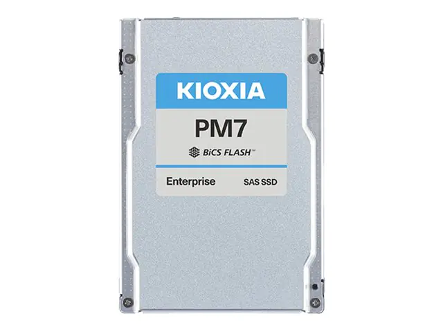 KIOXIA PM7-R Series KPM71RUG3T84 - SSD - 3840 GB - intern - 2.5" (6.4 cm) - SAS 24Gb/s