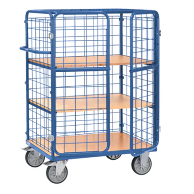 Fetra Etagenwagen 73 x 155,2 x 116,9 cm (B x H x L) 600kg 3 Böden