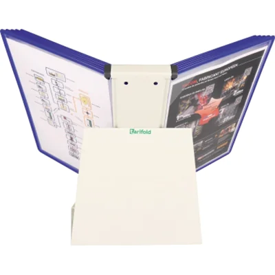 Tarifold Tischständer 434901 A4 10Tafeln Easy Load bl