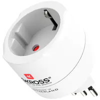 SKROSS Länderstecker Europe to Schweiz Italien Brasilien
