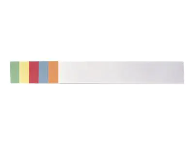 Franken GmbH FRANKEN - Moderationskarte - Streifen - 9.5 x 54.5 cm - weiß, Gelb, Rot, grün, orange, Hellblau (Packung mit 100) UMZ 4510 99