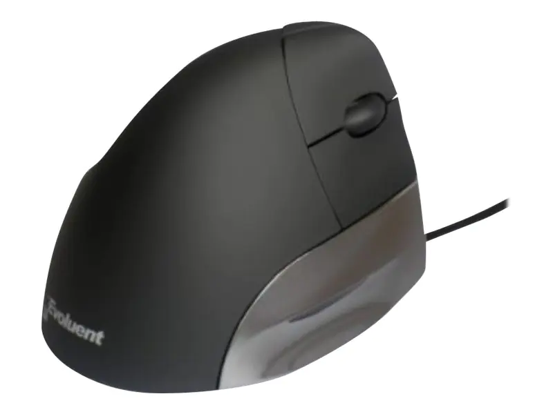 Evoluent VerticalMouse VMS Standart - Vertikale Maus - Für Rechtshänder - optisch - 3 Tasten - kabelgebunden - USB