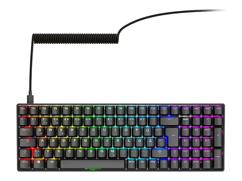 Sharkoon SGK50 S2 bk Gateron Yellow DE