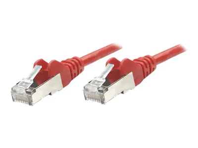 Intellinet Patch-Kabel RJ-45 RJ-45 330794 SFTP-Kabel CAT 5e 20.10 m Rot