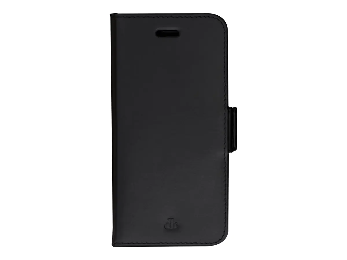 dbramante1928 Copenhagen Slim - Flip-Hülle für Mobiltelefon - genarbtes Leder - Schwarz - für Apple iPhone 14 Plus