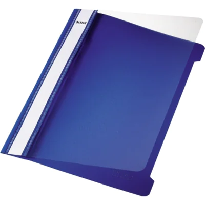 Leitz Schnellhefter Standard DIN A5 PVC-Hartfolie blau