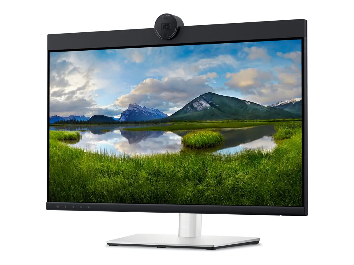 Dell 24 Video Conferencing Monitor P2424HEB - LED-Monitor - 61 cm (24") (23.8" sichtbar) - 1920 x 1080 Full HD (1080p) @ 60 Hz - IPS - 250 cd/m² - 1000:1 - 5 ms - HDMI, DisplayPort, USB-C - Lautsprecher - BTO - mit 3 Jahre erweiterte Basisaustauschgewährl