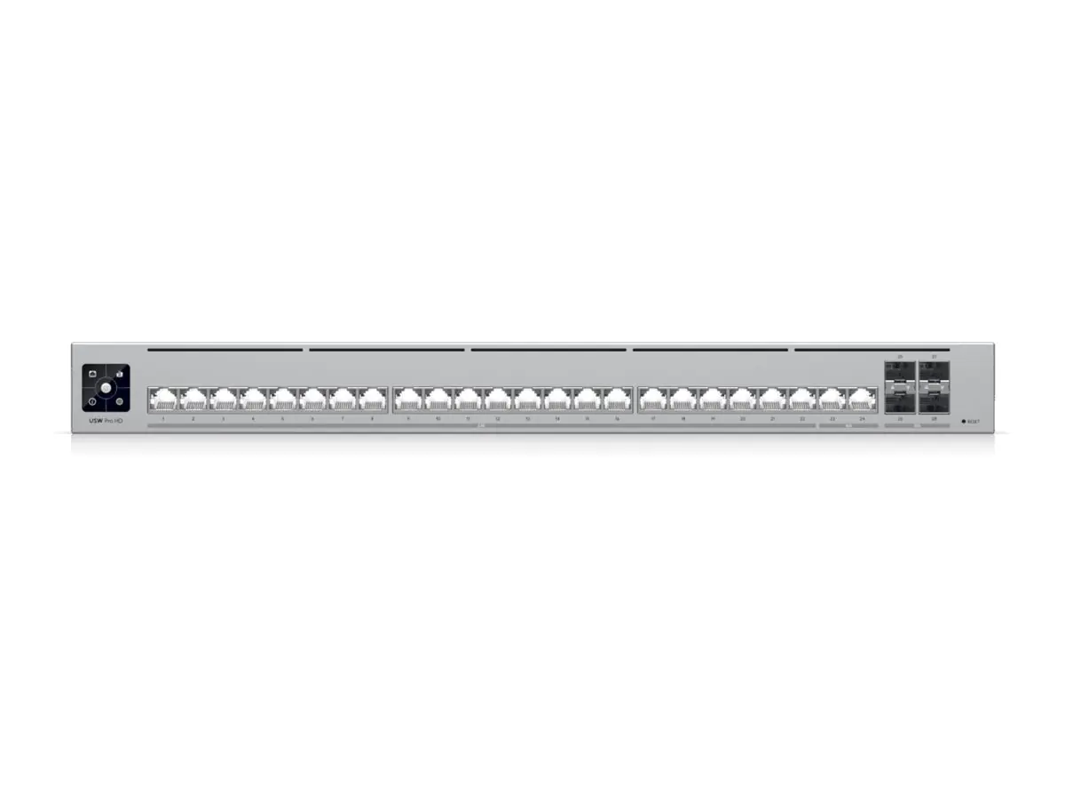 Ubiquiti Switch full managed Layer3 28 Port• 22x 2.5 GbE• 2x 10• 4x SFP+• 19""• - Switch