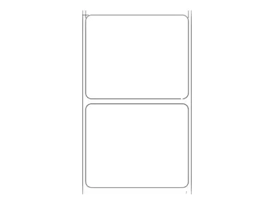 Zebra Z-Ultimate 3000T - Polyester, Kunststoff - glänzend - permanenter Acrylklebstoff - beschichte