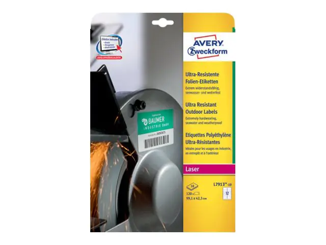 Avery Zweckform L7913-10 - Polyethylen (PE) -