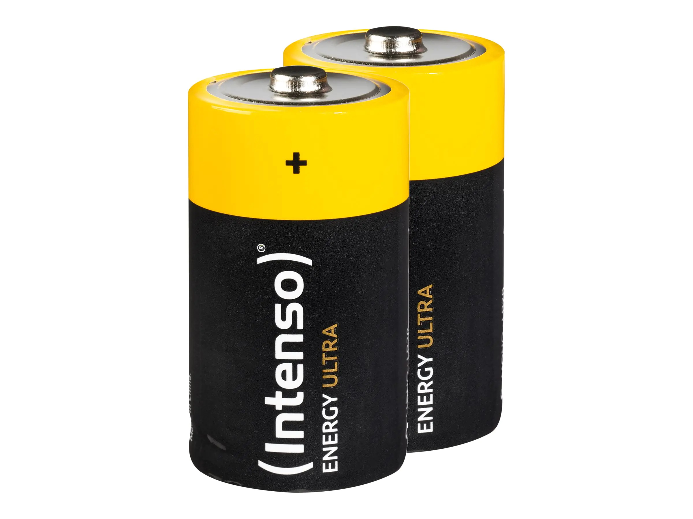 Intenso Energy Ultra - D - 12000 mAh - Alkali - LR20 - 1,5 V - Schwarz - Gelb - 2 Stück(e)
