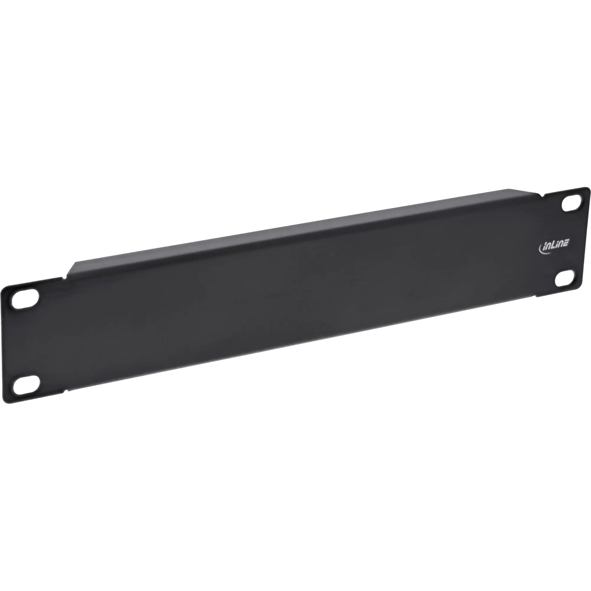 InLine 10" Blindplatte - 1HE - RAL 9005 schwarz 19109I