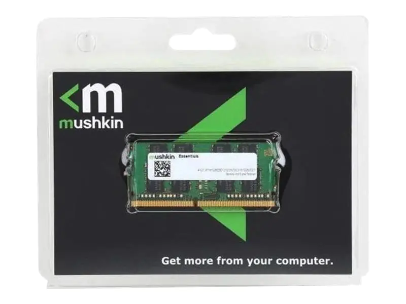 Mushkin Essentials - DDR4 - Modul - 16 GB - SO DIMM 260-PIN - 3200 MHz / PC4-25600 - CL22 - 1.2 V - ungepuffert - non-ECC
