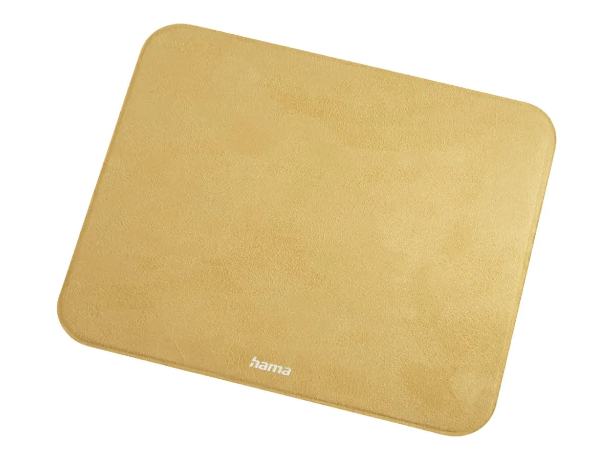 Hama "Velvet" - Mauspad - Senfgelb