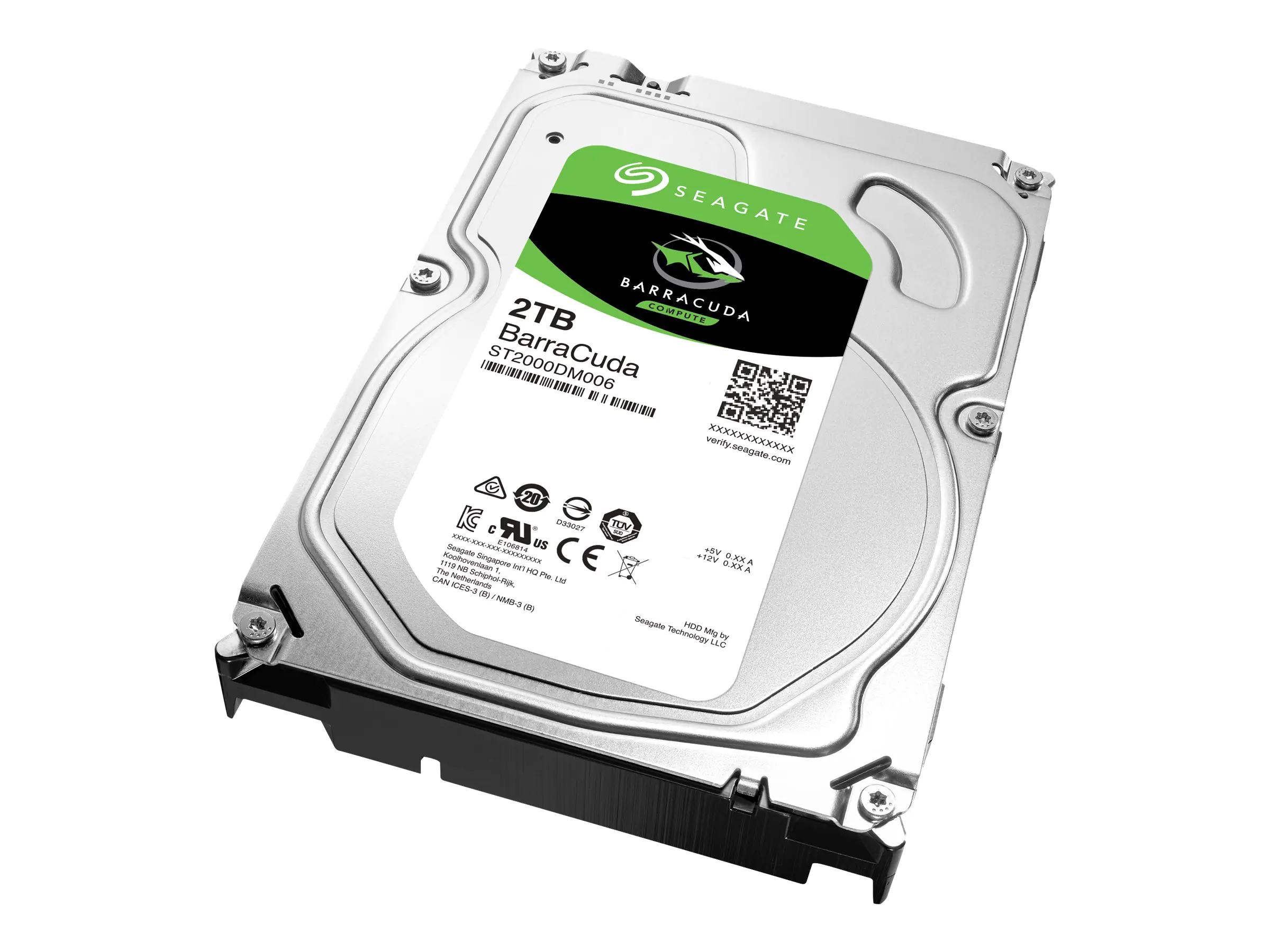 Seagate Barracuda ST2000LMA15 - Festplatte - 2 TB - intern - 2.5" (6.4 cm) - SATA 6Gb/s - 5400 rpm - Puffer: 128 MB