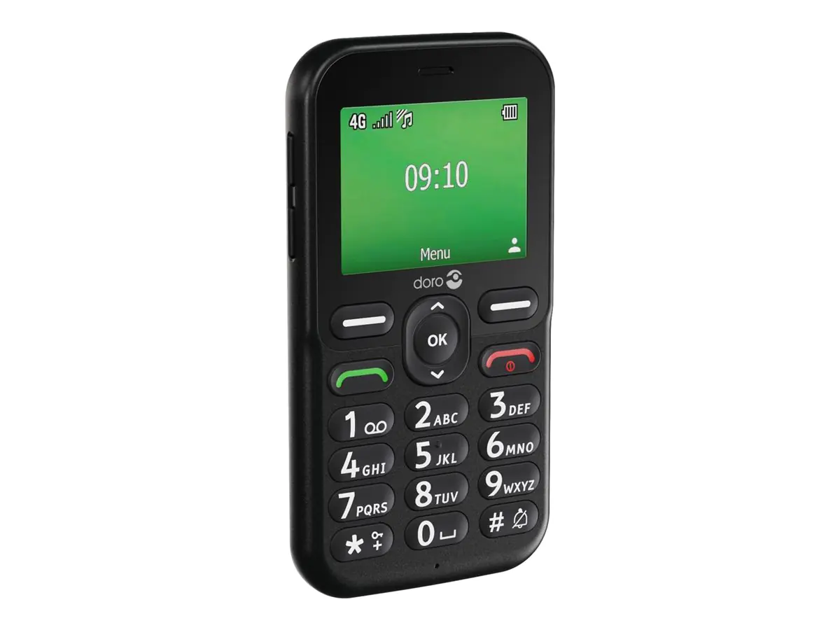 Doro Leva E10 schwarz - Mobiltelefon - 1.150 mAh