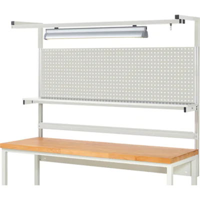 RAU Werkzeugwand 04 2.000 x 1.380 x 350 mm (B x H x T) Stahl, pulverbeschichtet lichtgrau