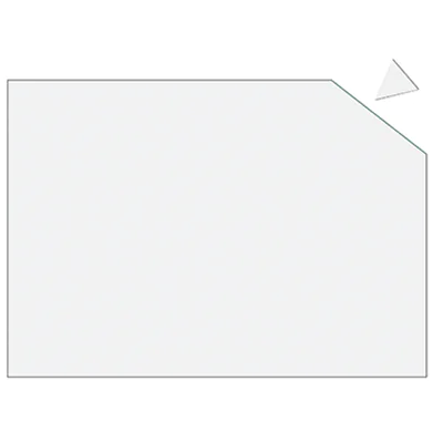 Franken Magnetplatte MP841 09 Stärke 0,6mm 200x295mm weiß