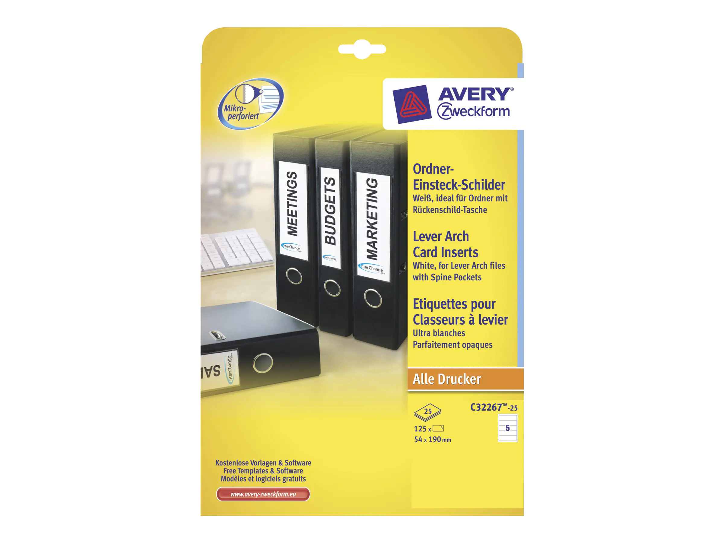 Avery Zweckform A C32267-25