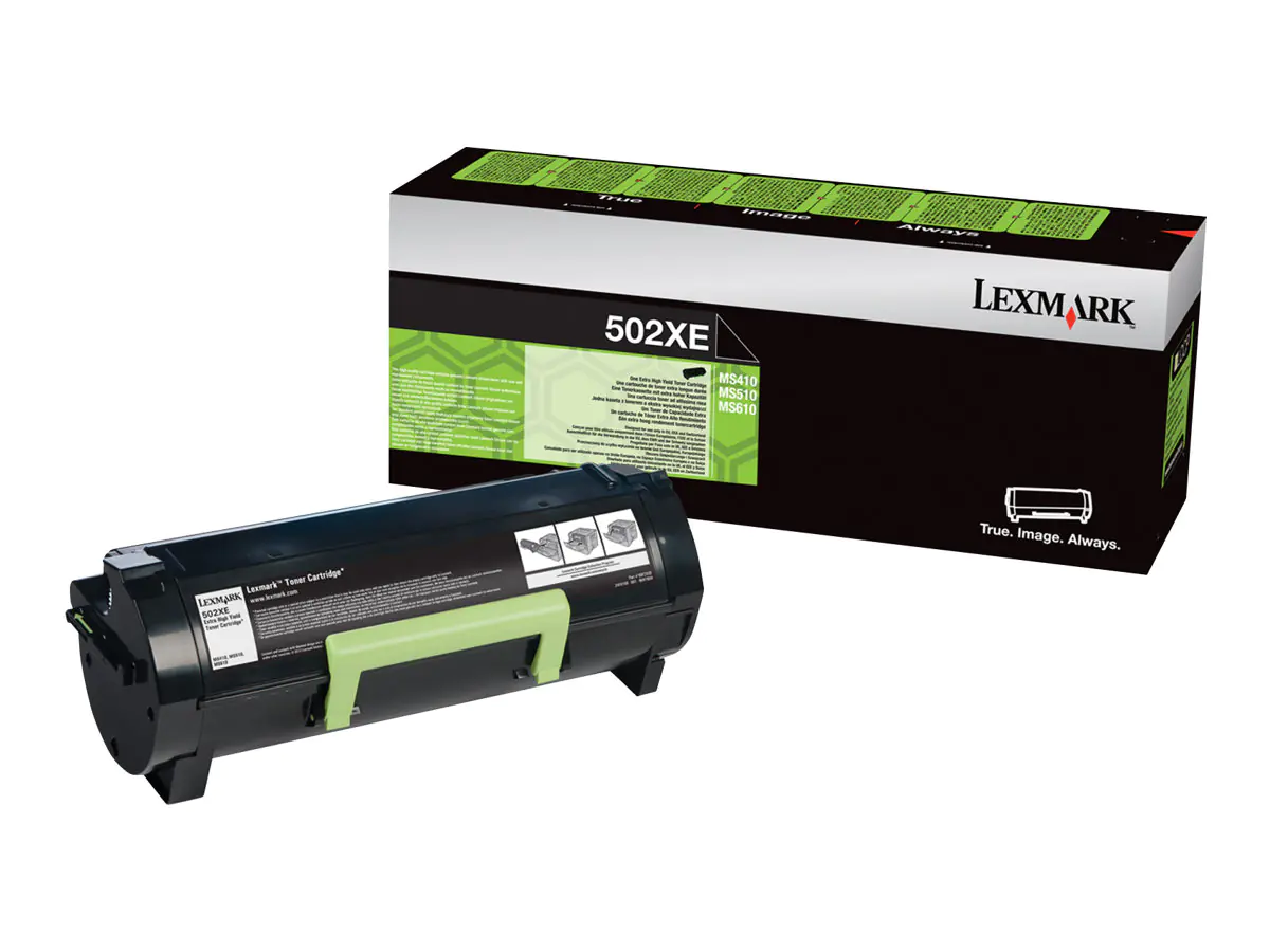 Lexmark 502X - Besonders hohe Ergiebigkeit - Schwarz - Original - Tonerpatrone Lexmark Corporate - für Lexmark MS410d, MS410dn, MS415dn, MS510dn, MS510dtn, MS610de, MS610dn, MS610dte