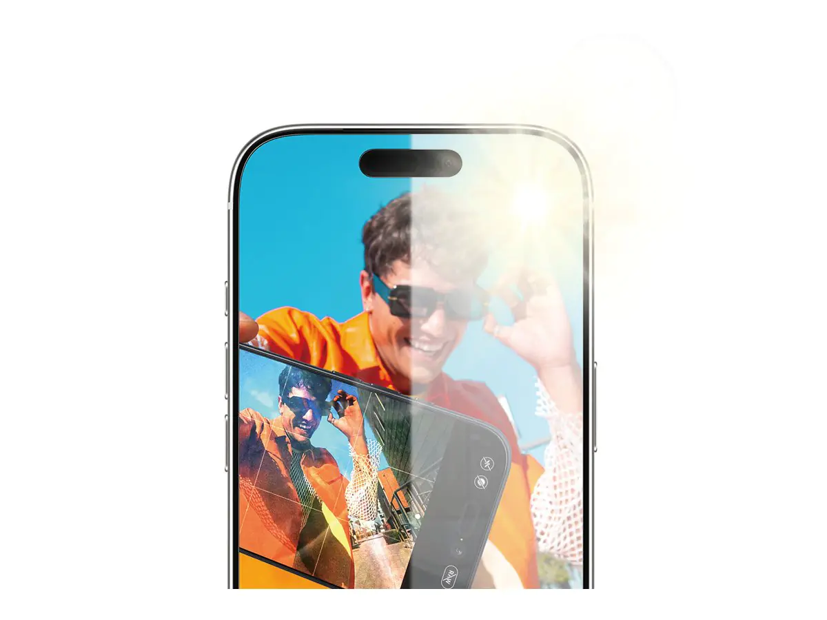 PanzerGlass Bildschirmschutz für Handy - anti-reflective armor, with EasyAligner