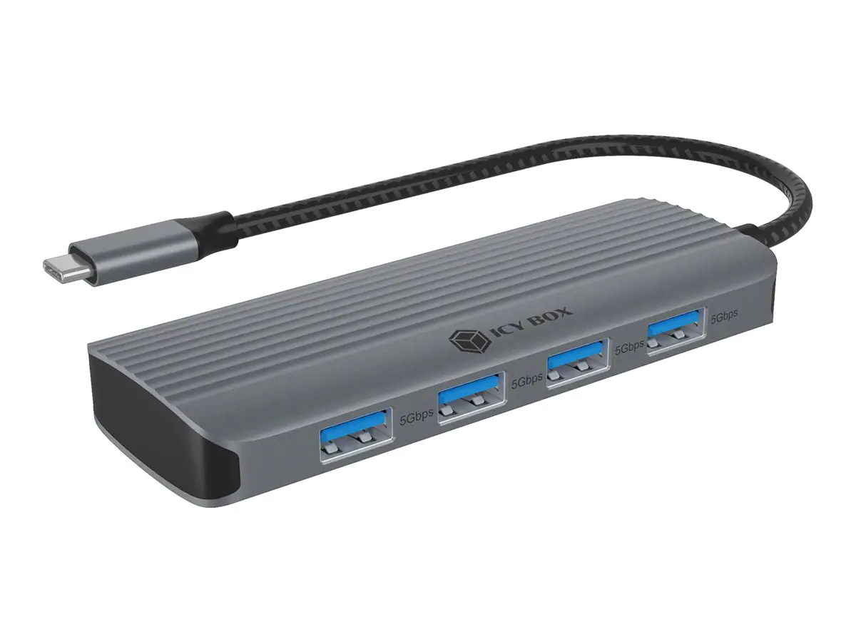 ICY BOX IB-DK4022a-CPD - Dockingstation - USB-C - HDMI