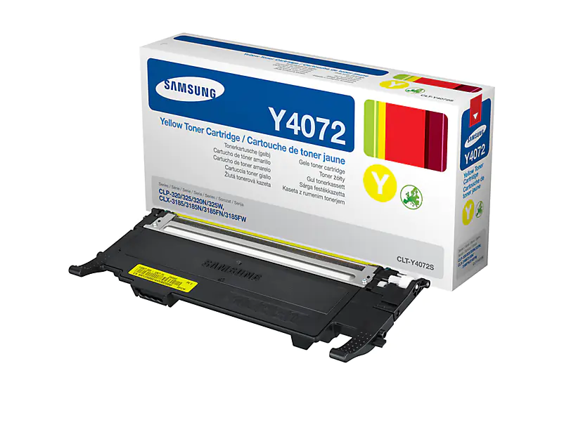 Samsung CLT-Y4072S - Gelb - Original - Tonerpatrone - für CLP-320, 320N, 325, 325W; CLX-3185, 3185FN, 3185FW, 3185N