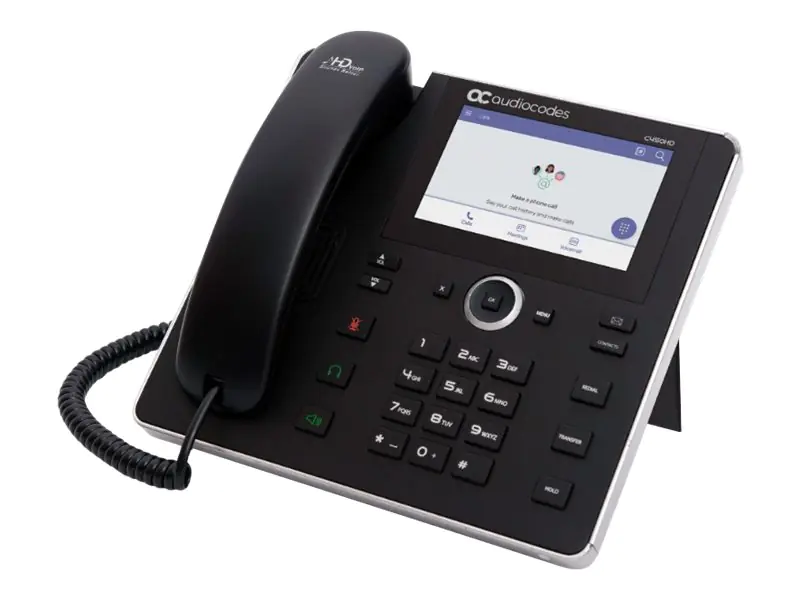 AudioCodes C450HD - VoIP-Telefon - mit Bluetooth-Schnittstelle mit Rufnummernanzeige