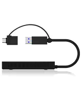 ICY BOX Splitter USB->Dual HDMI bis 2Ka60Hz HDMI 4Ka30Hz