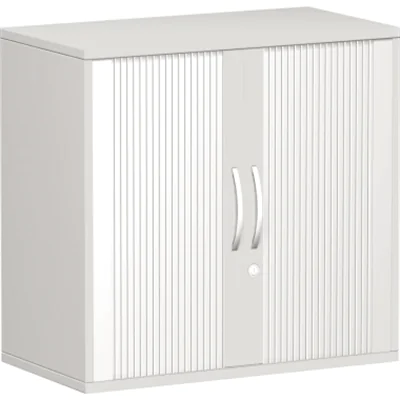 Geramöbel Rollladenschrank Flex S-382117-SL 2OH l.gr/ws